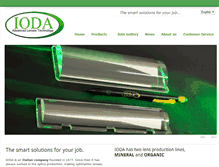 Tablet Screenshot of ioda-it.com